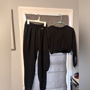 XS Gymshark jogger set